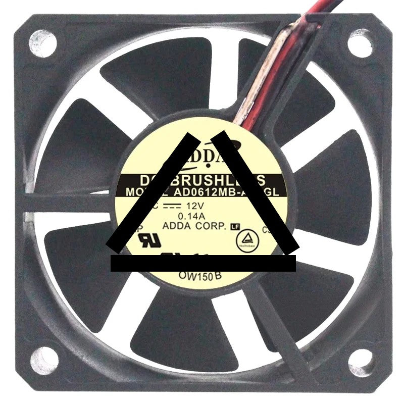 ADDA AD0612MB-A76GL 12V 0.14A 2 / 3 Wires Cooling Fan