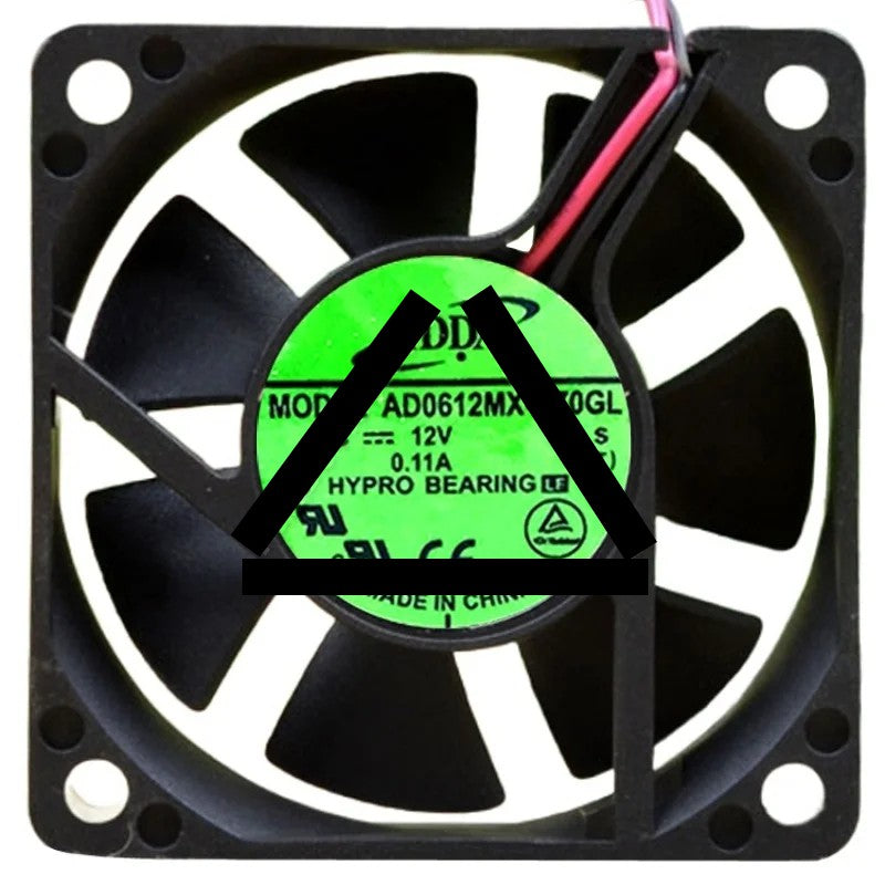 ADDA AD0612MX-D70GL 12V 0.11A 2 Wires HYPRO Bearing Cooling Fan