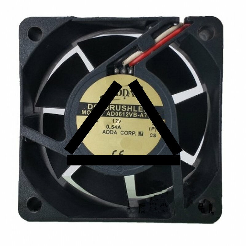 ADDA AD0612VB-A73GP DC 12V 0.54A 2 Wires / 3 Wires Axial Cooling Fan