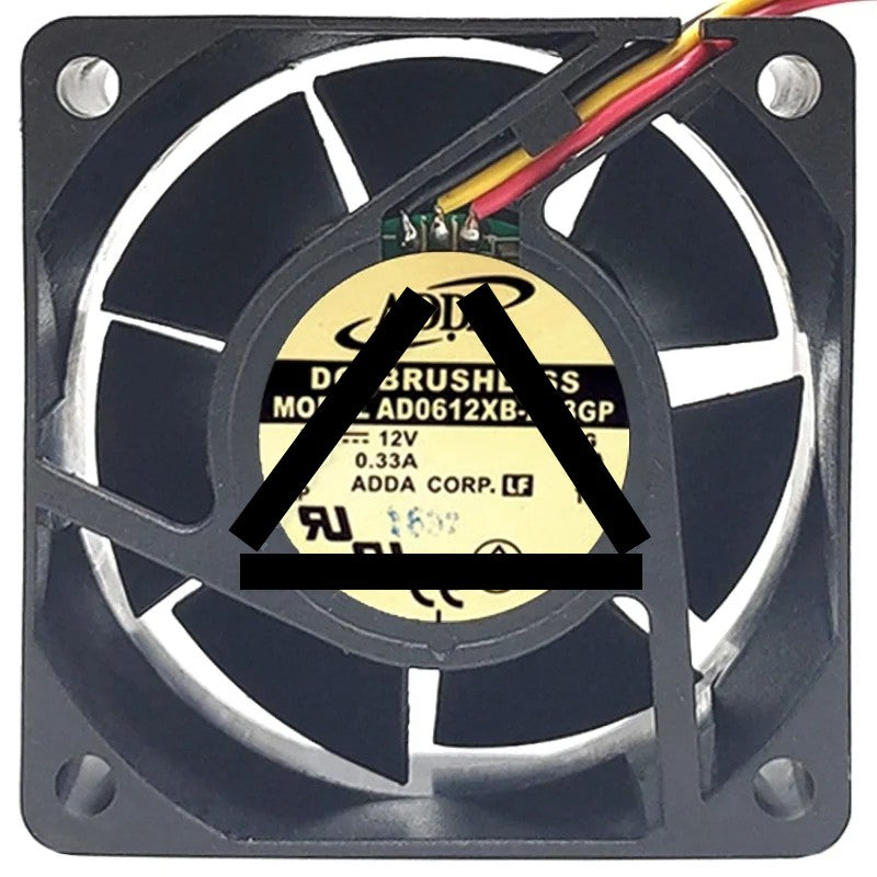 ADDA AD0612XB-A73GP 12V 0.33A DC Brushless 3 Wires Axial Cooling Fan