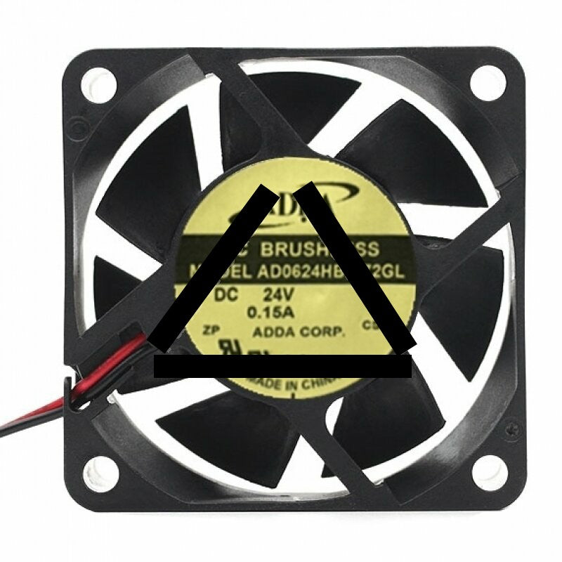 ADDA AD0624HB-A72GL DC 24V 0.15A 2 Wires / 3 Wires Axial Cooling Fan