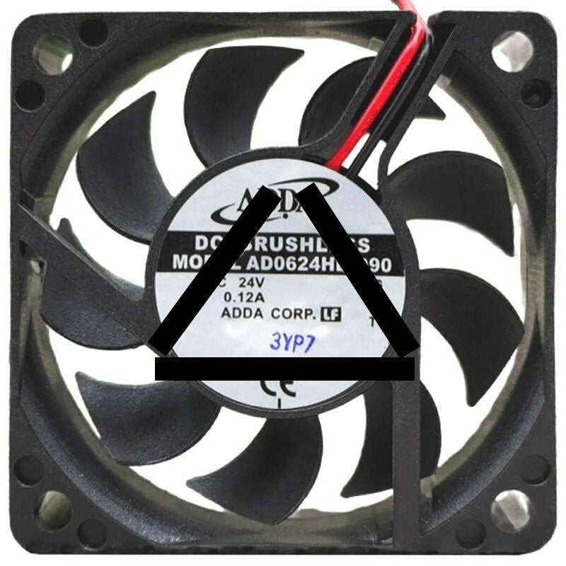 ADDA AD0624HB-D90 24V 0.12A 2 Wires Axial Cooling Fan