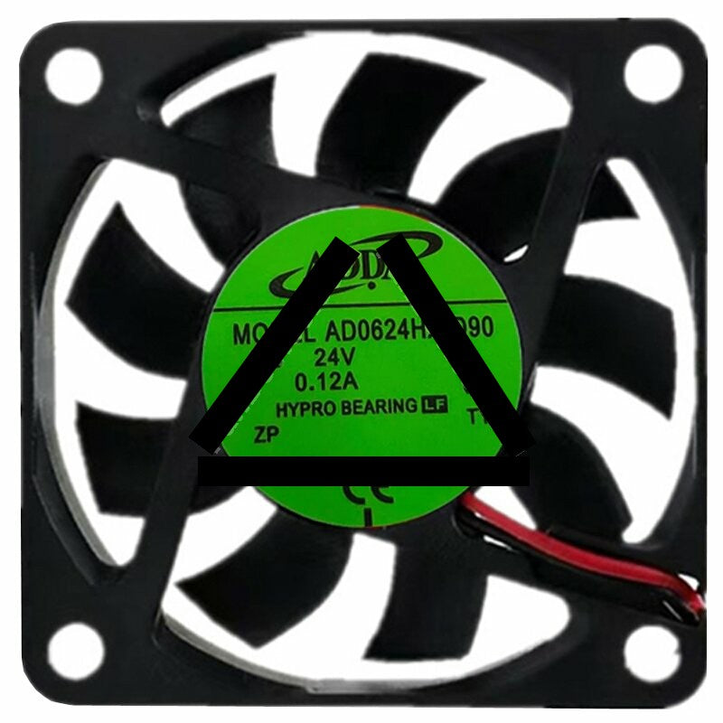 ADDA AD0624HX-D90 DC 24V 0.12A 2 Wires 6015 HYPRO Bearing Axial Fan