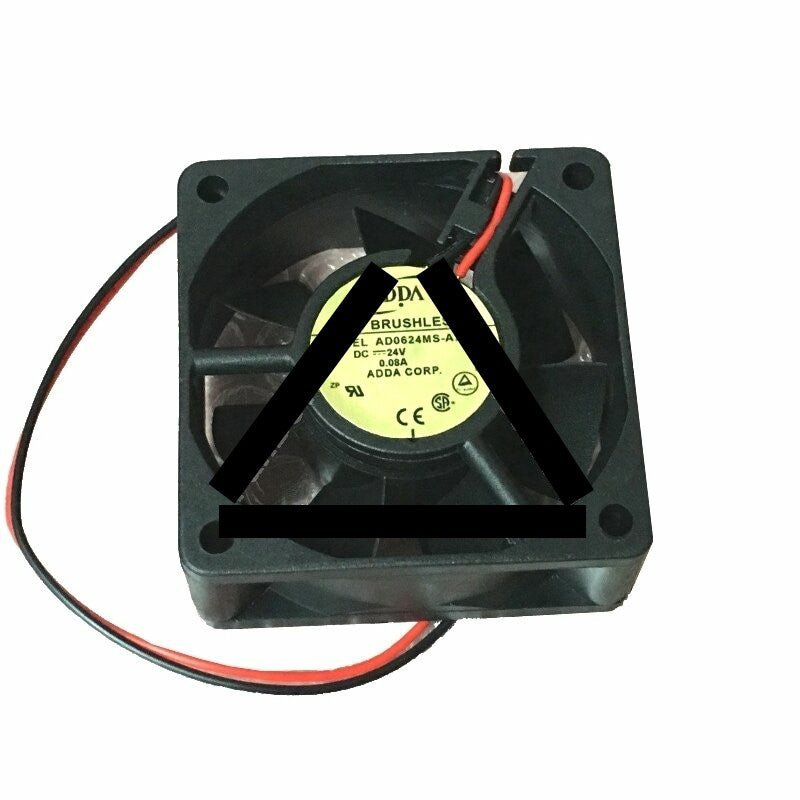 ADDA AD0624MS-A70GL DC 24V 0.08A 2 Wires Axial Cooling Fan