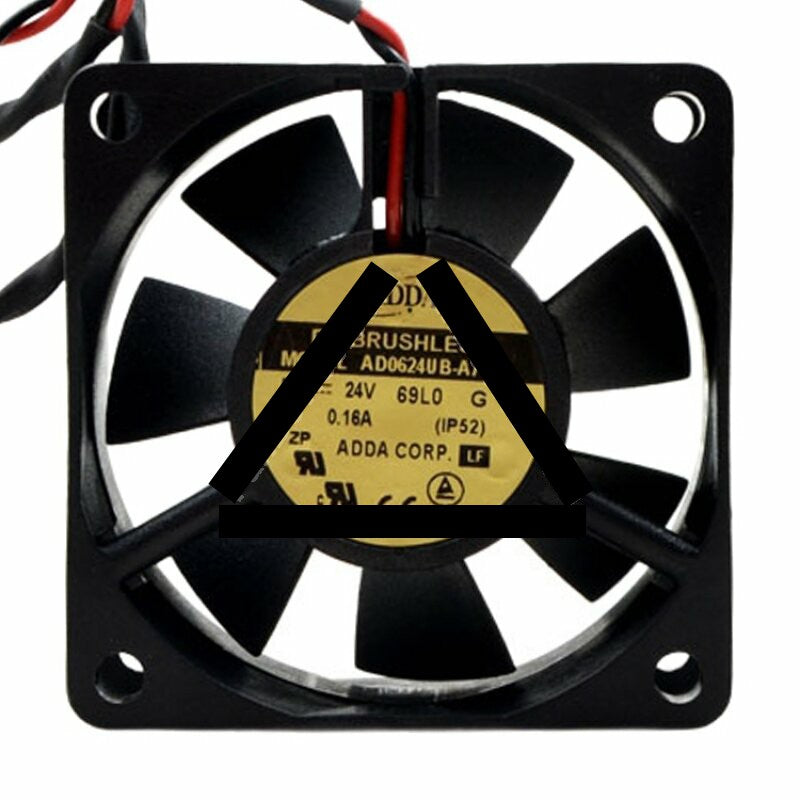 ADDA AD0624UB-A71GL DC 24V 0.16A 6025 Axial Brushless Cooling Fan