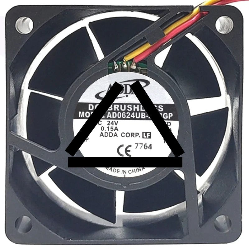 ADDA AD0624UB-A73GP 24V 0.15A 3 Wires Axial Cooling Fan