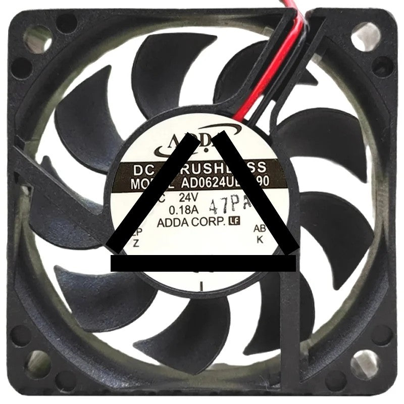 ADDA AD0624UB-D90 24V 0.18A DC Brushless 2 Wires Axial Cooling Fan