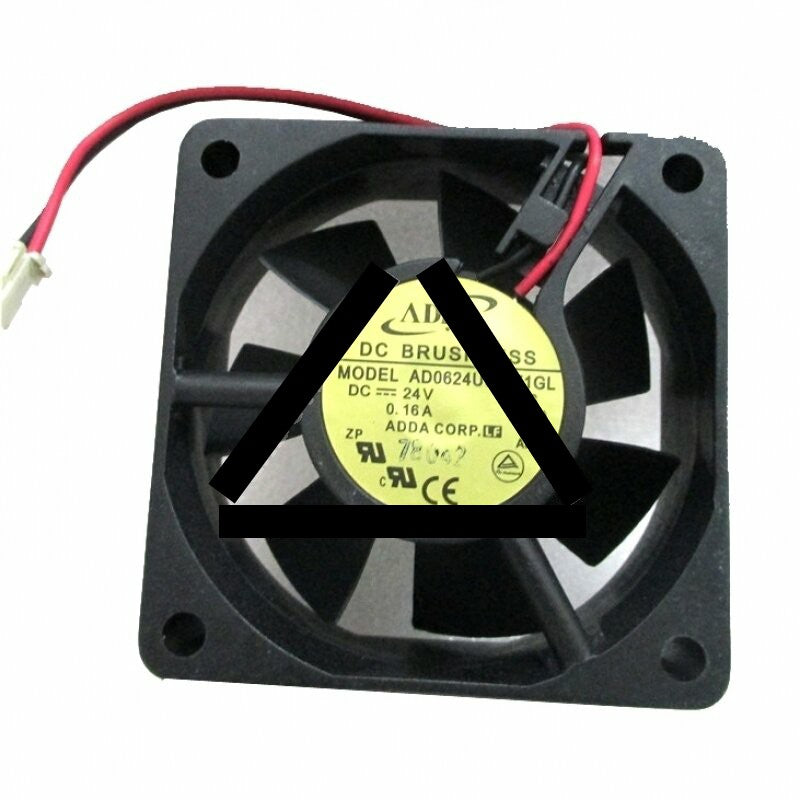 ADDA AD0624US-A71GL DC 24V 0.16A 2 Wires Axial Cooling Fan