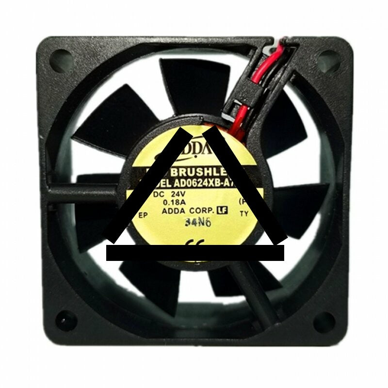 ADDA AD0624XB-A71GL DC 24V 0.18A 2 Wires / 3 Wires Axial Cooling Fan