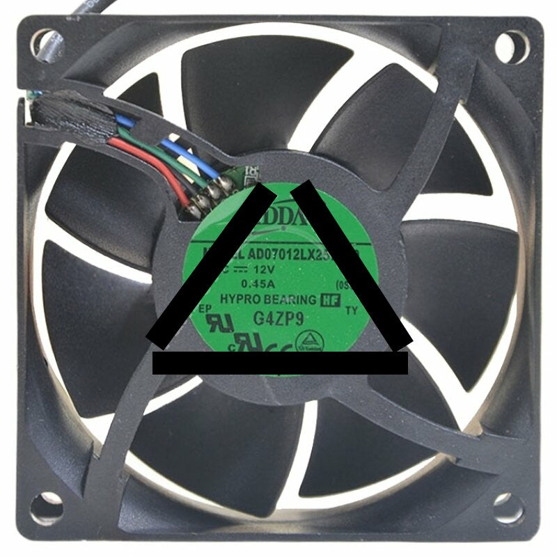 ADDA AD07012LX257B00 DC 12V 0.45A 4 Wires HYPRO Bearing Axial Cooling Fan