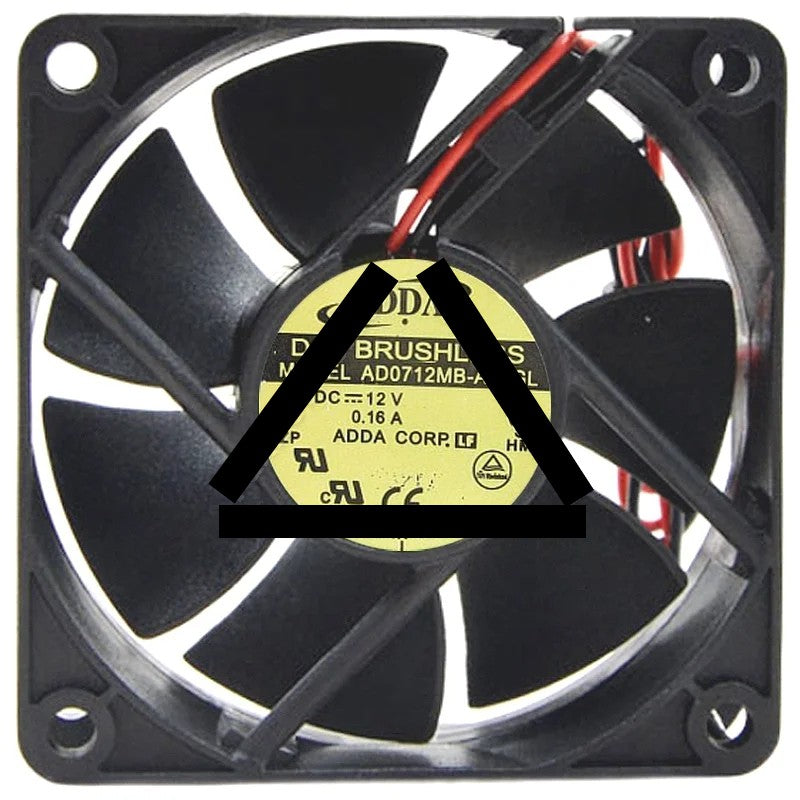 ADDA AD0712MB-A76GL 12V 0.16A DC Brushless 2 / 3 Wires Cooling Fan