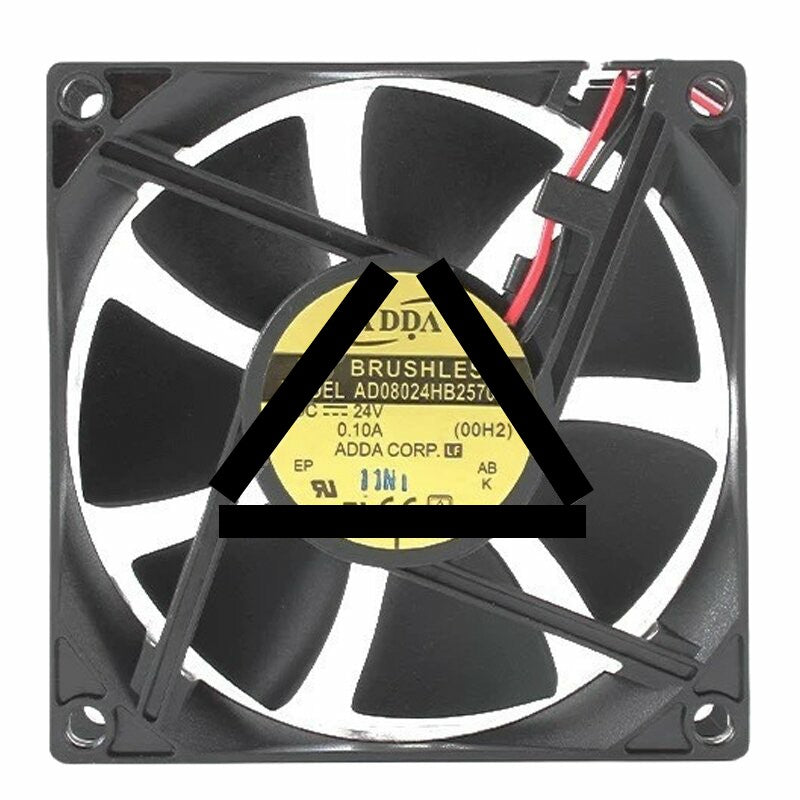 ADDA AD08024HB257004 DC 24V 0.10A 8025 Axial Brushless Cooling Fan