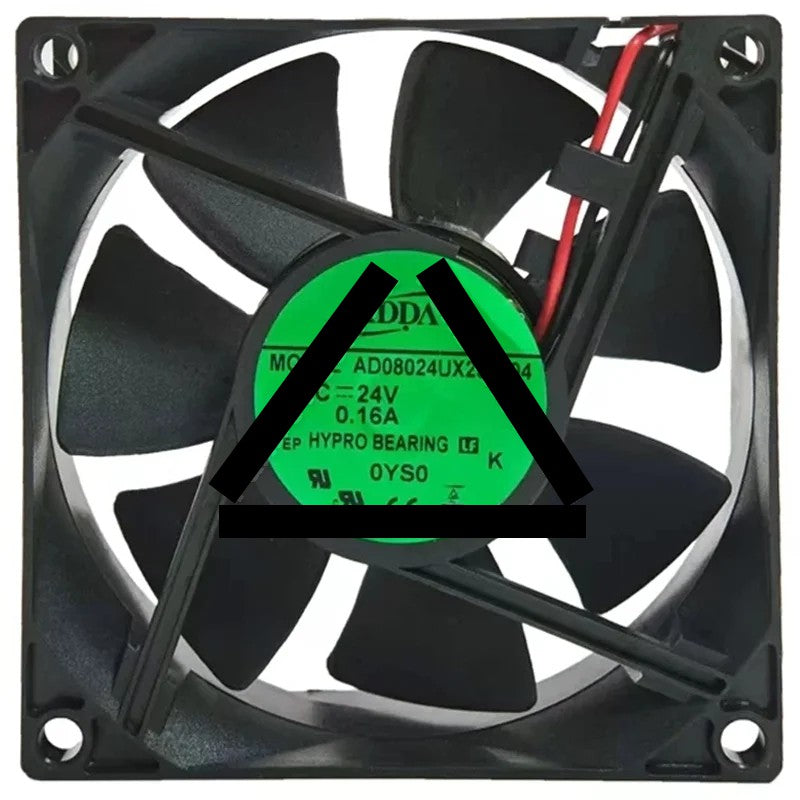 ADDA AD08024UX257104 24V 0.16A 2 Wires HYPRO Bearing Cooling Fan