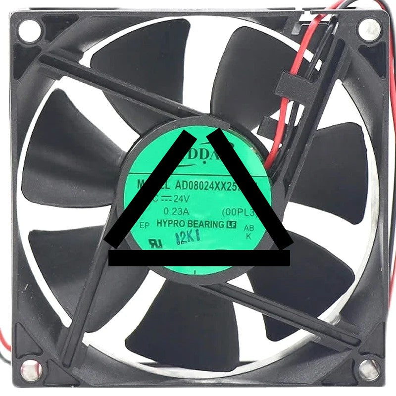 ADDA AD08024XX257104 24V 0.23A 2 Wires HYPRO Bearing Cooling Fan