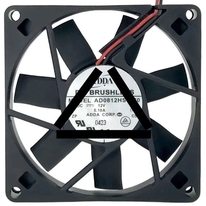ADDA AD0812HS-D70 12V 0.18A Brushless Axial Cooling Fan