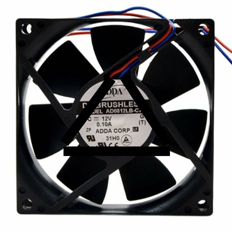 ADDA AD0812LB-C70 DC 12V 0.10A 8020 Axial Brushless Cooling Fan