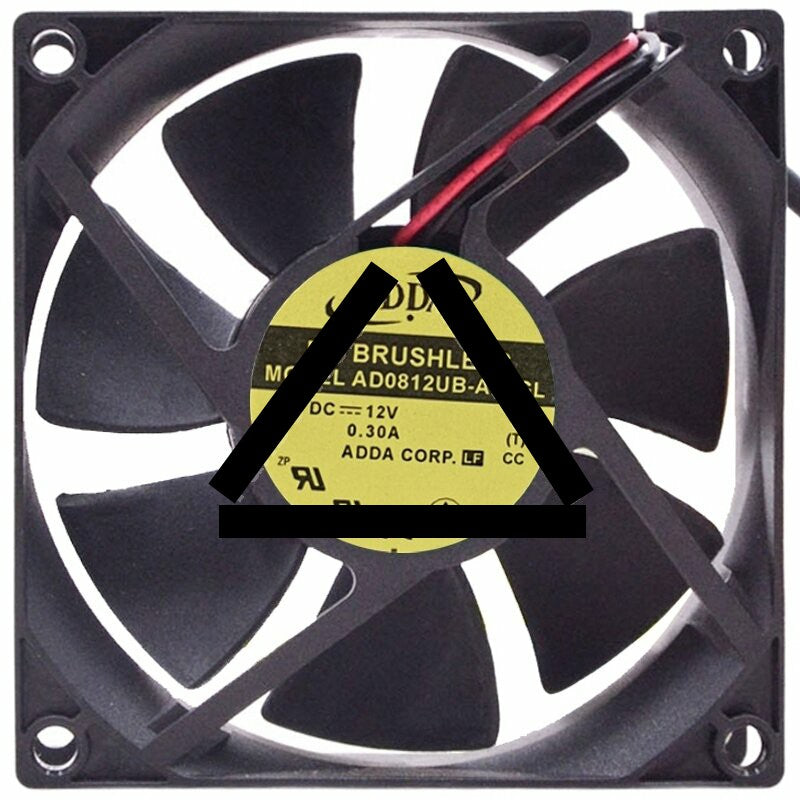 ADDA AD0812UB-A70GL 12V 0.30A 2 / 3 Wires Axial Cooling Fan