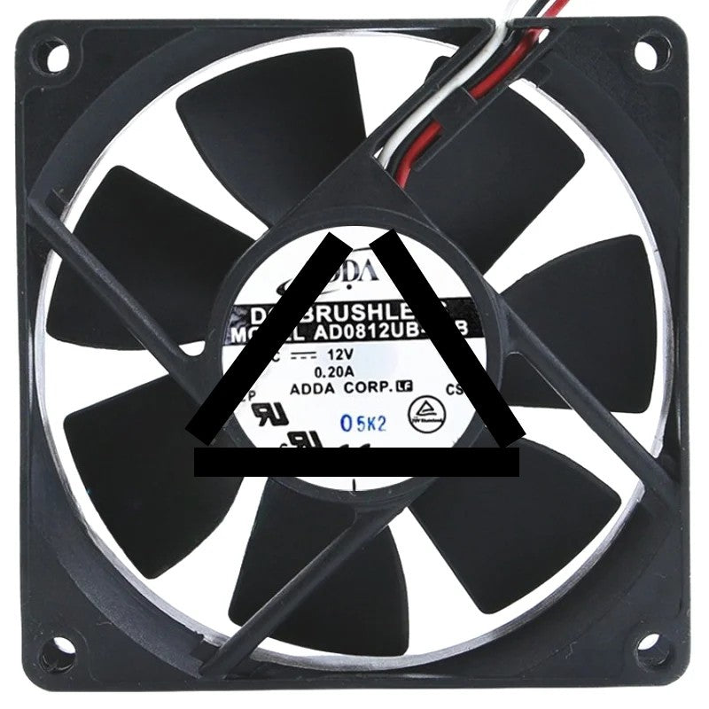 ADDA AD0812UB-C7B 12V 0.20A DC Brushless 3 / 4 Wires Axial Cooling Fan