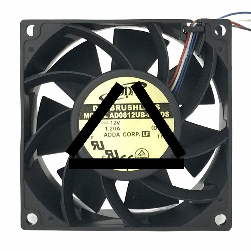 ADDA AD0812UB-F7BDS DC 12V 1.20A 8038 Axial Cooling Fan