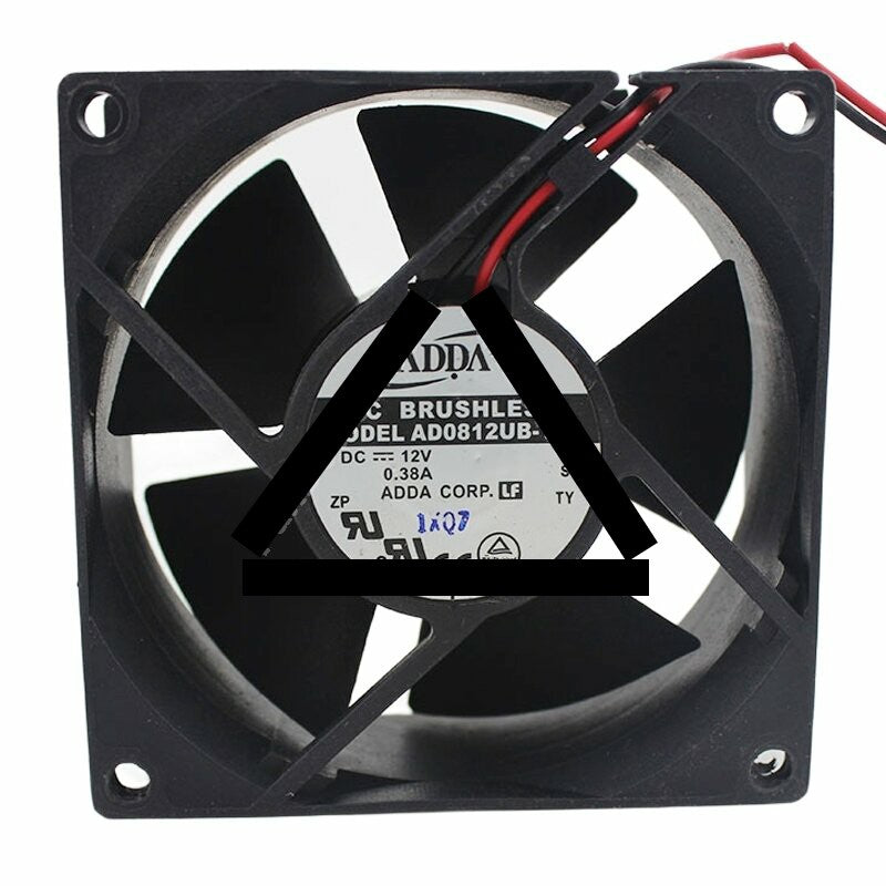 ADDA AD0812UB-Y51 DC 12V 0.38A 8032 Axial Brushless Cooling Fan