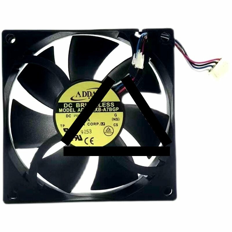 ADDA AD0812XB-A7BGP DC 12V 0.55A 2 Wires / 3 Wires / 4 Wires Axial Cooling Fan