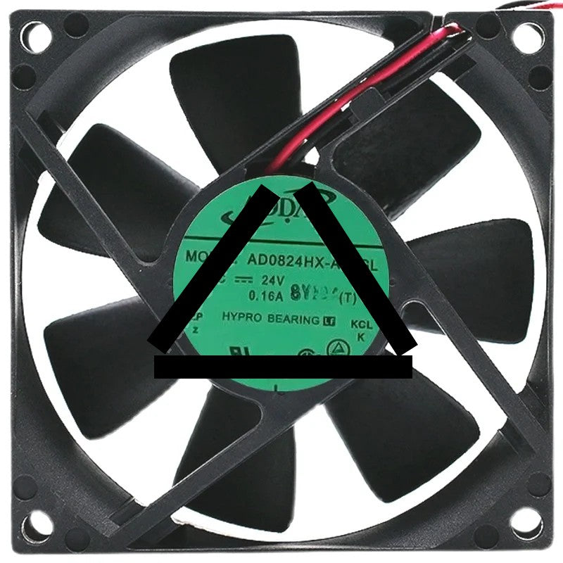 ADDA AD0824HX-A70GL 24V 0.16A 2 Wires Cooling Fan