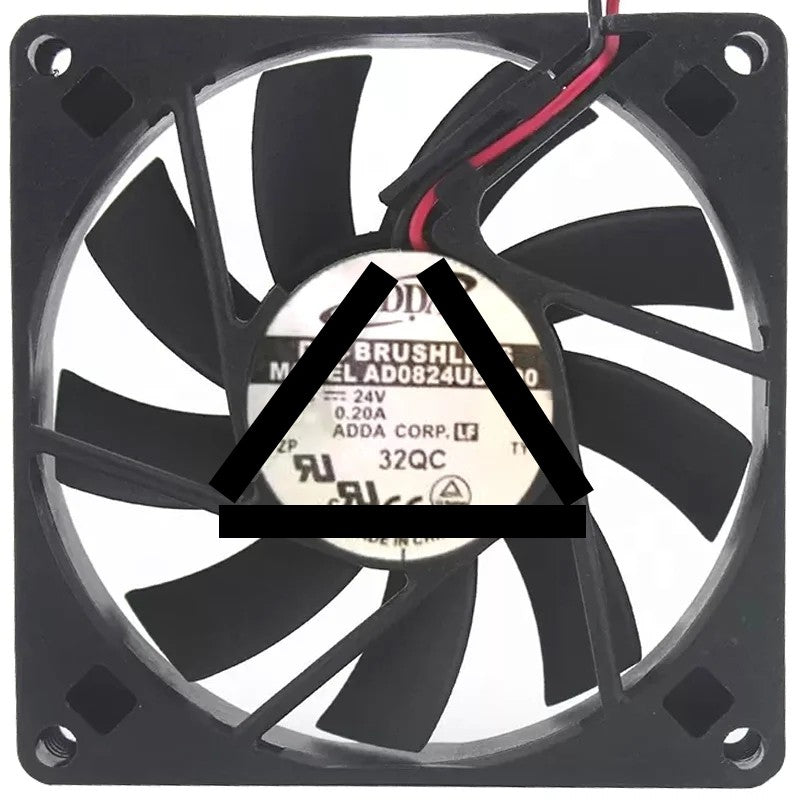 ADDA AD0824UB-D90 24V 0.20A DC Brushless 2 Wires Axial Cooling Fan
