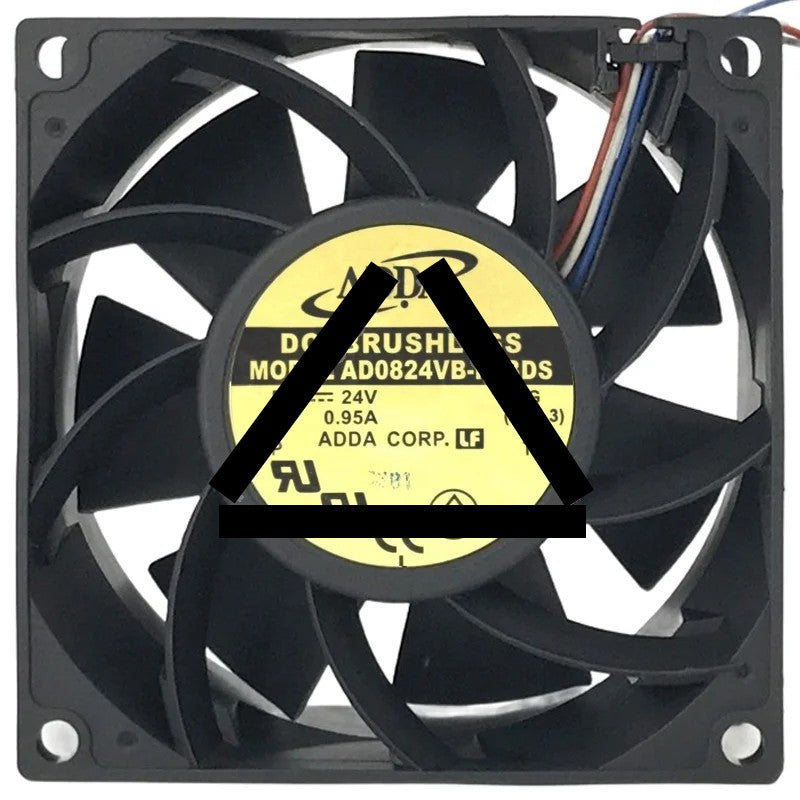 ADDA AD0824VB-F7BDS 24V 0.95A 2 / 3 / 4 Wires Cooling Fan