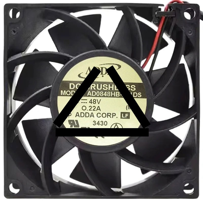 ADDA AD0848HB-F71DS 48V 0.22A DC Brushless 2 Wires Axial Cooling Fan