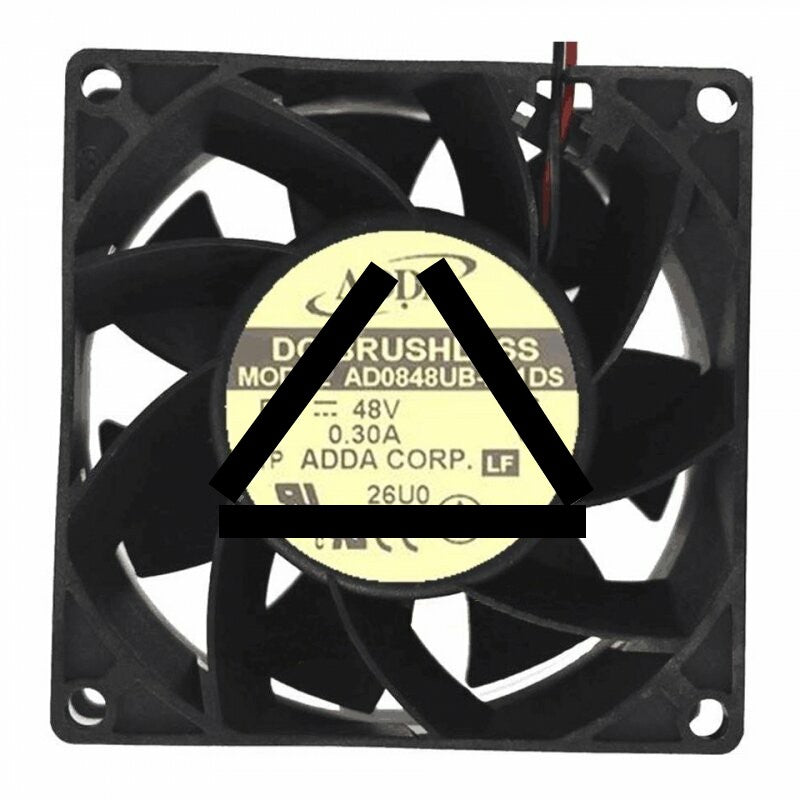 ADDA AD0848UB-F71DS DC 48V 0.30A 2 Wires / 3 Wires / 4 Wires Axial Cooling Fan