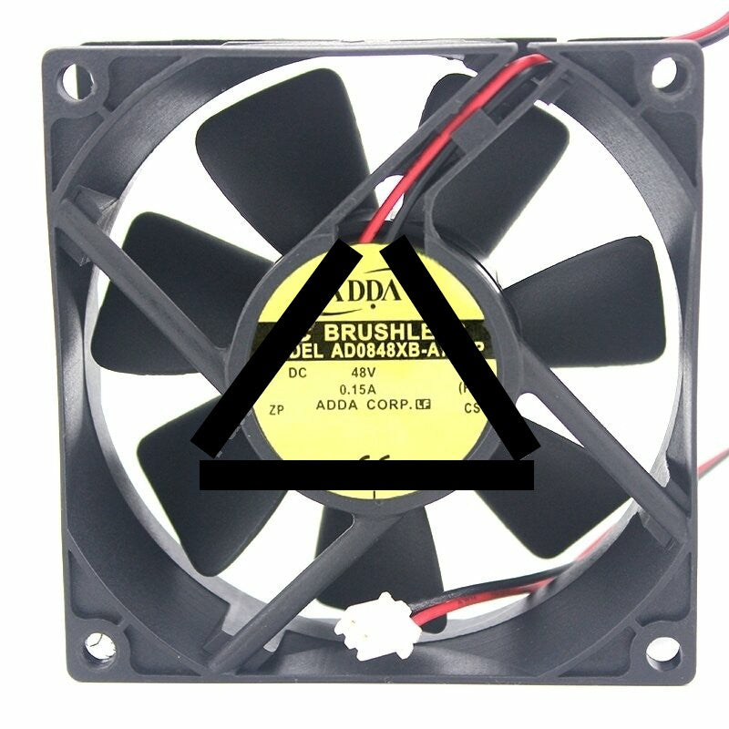 ADDA AD0848XB-A71GP DC 48V 0.15A 2 Wires Axial Cooling Fan