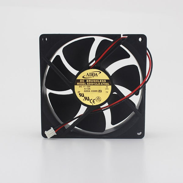 ADDA AD0912LB-A70GL DC12V 0.13A silent dual ball bearing chassis fan