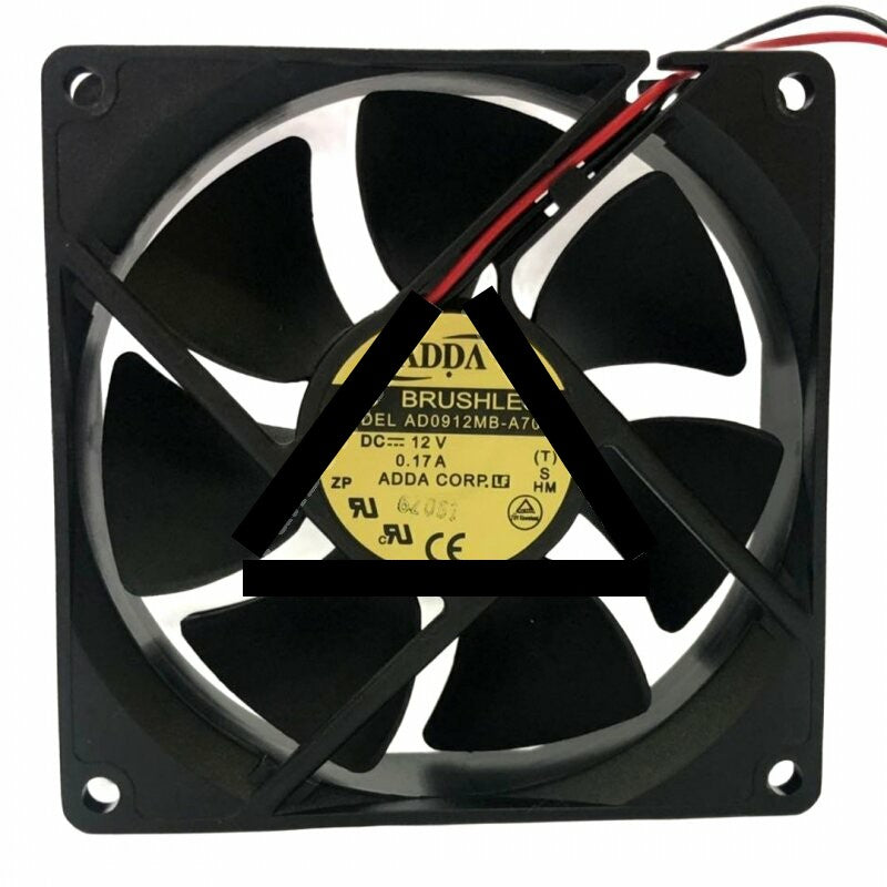 ADDA AD0912MB-A70GL DC 12V 0.17A 9225 Axial Brushless Cooling Fan