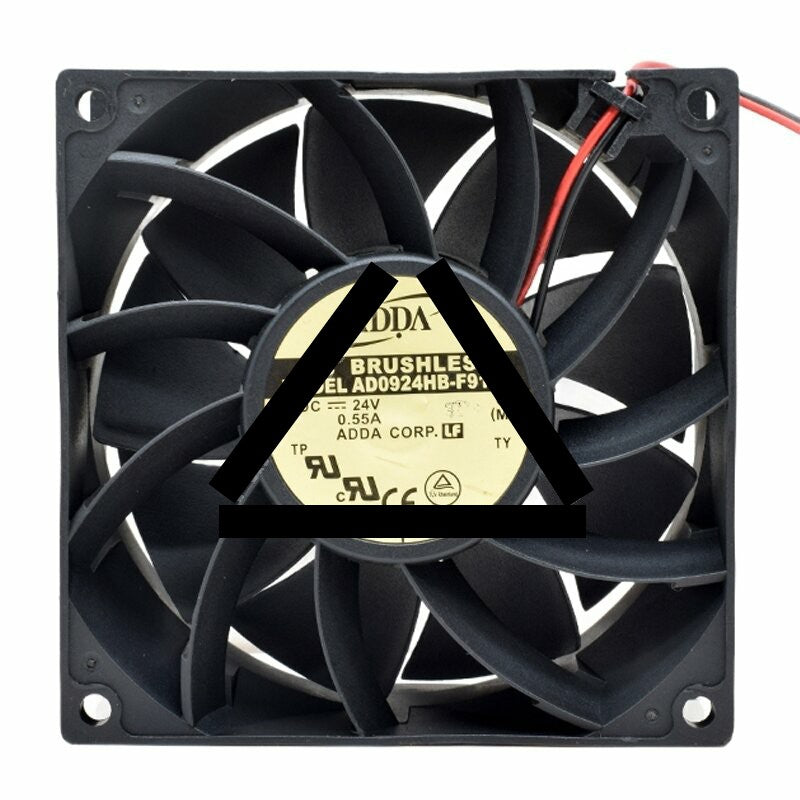 ADDA AD0924HB-F91DS DC 24V 0.55A 9038 Axial Brushless Cooling Fan