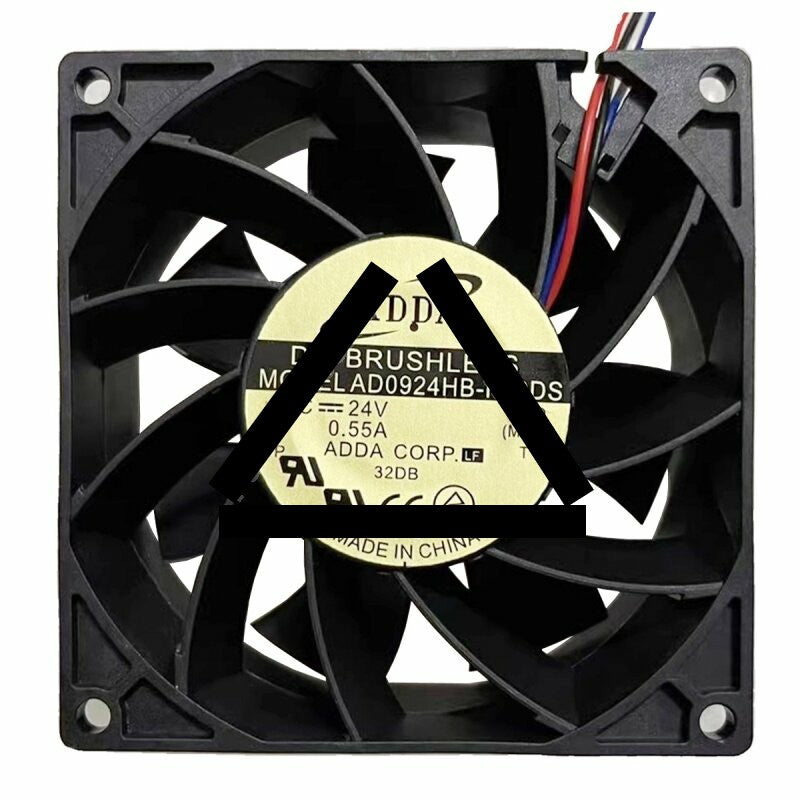 ADDA AD0924HB-F99DS DC 24V 0.55A 9238 Brushless Axial Cooling Fan