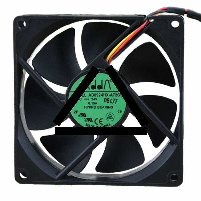 ADDA AD0924HX-A72GL DC 24V 0.15A 2 Wires / 3 Wires Axial Cooling Fan