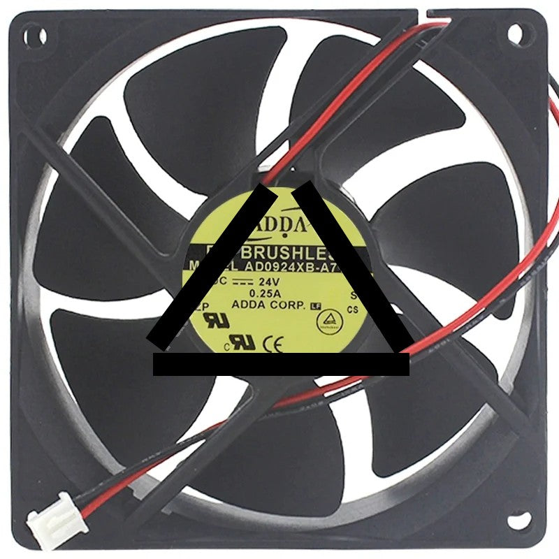 ADDA AD0924XB-A71GL 24V 0.25A 2 / 3 Wires Cooling Fan