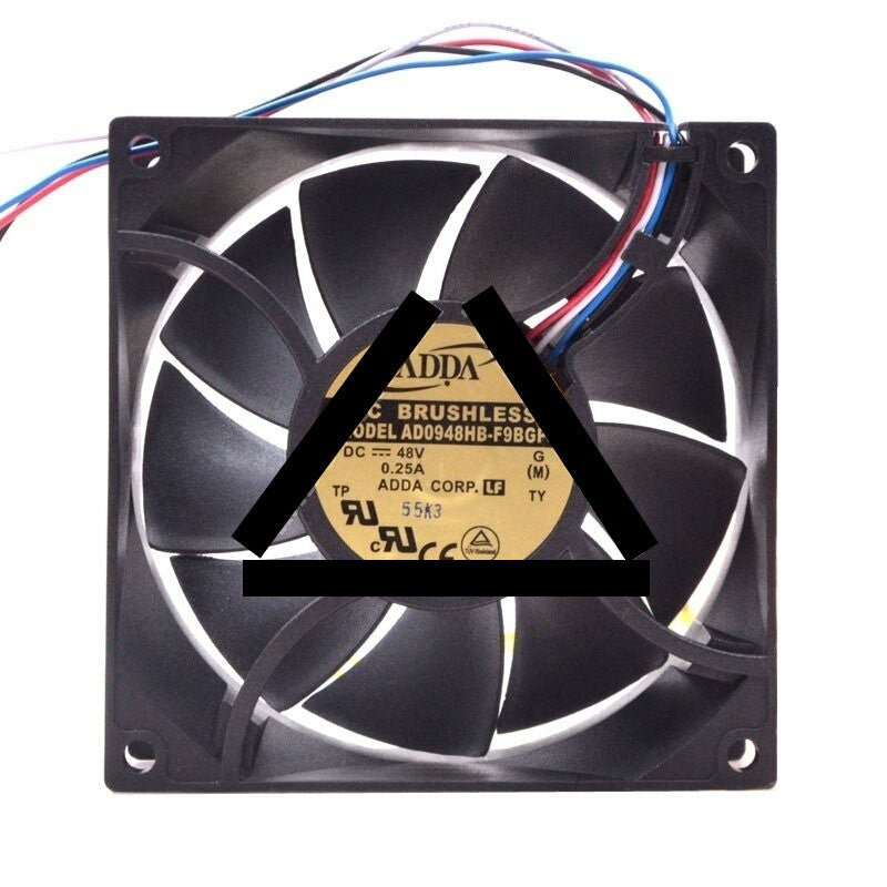 ADDA AD0948HB-F9BGP DC 48V 0.25A 4 Wires Axial Cooling Fan