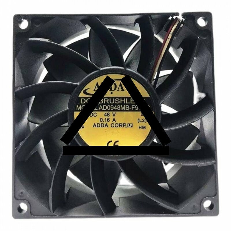 ADDA AD0948MB-F93DS DC 48V 0.16A 2 Wires / 3 Wires Axial Cooling Fan