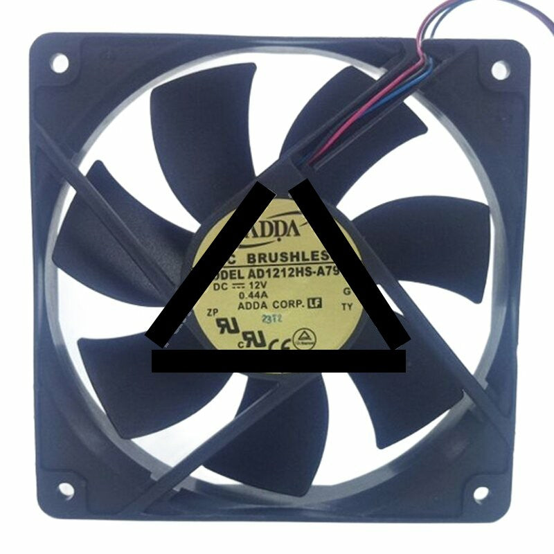 ADDA AD1212HS-A79GL DC 12V 0.44A 12025 Axial Brushless Cooling Fan