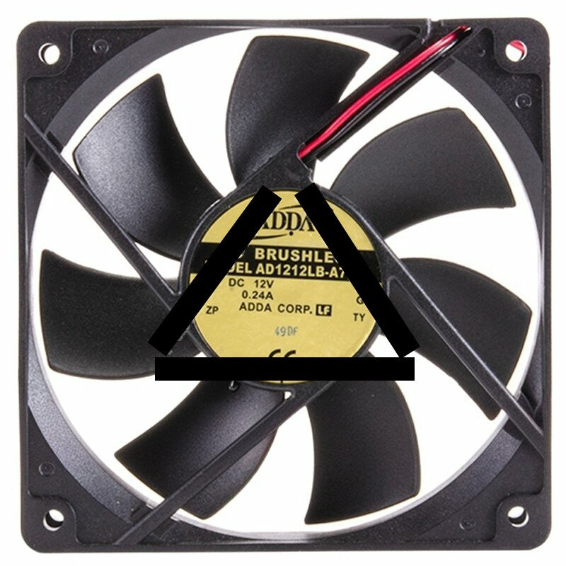 ADDA AD1212LB-A74GL 12V 0.24A 2 / 3 / 4 Wires DC Brushless Axial Fan