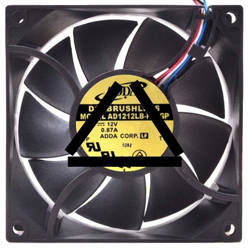 ADDA AD1212LB-F9BGP 12V 0.87A 4 Wires 12038 DC Brushless Axial Fan