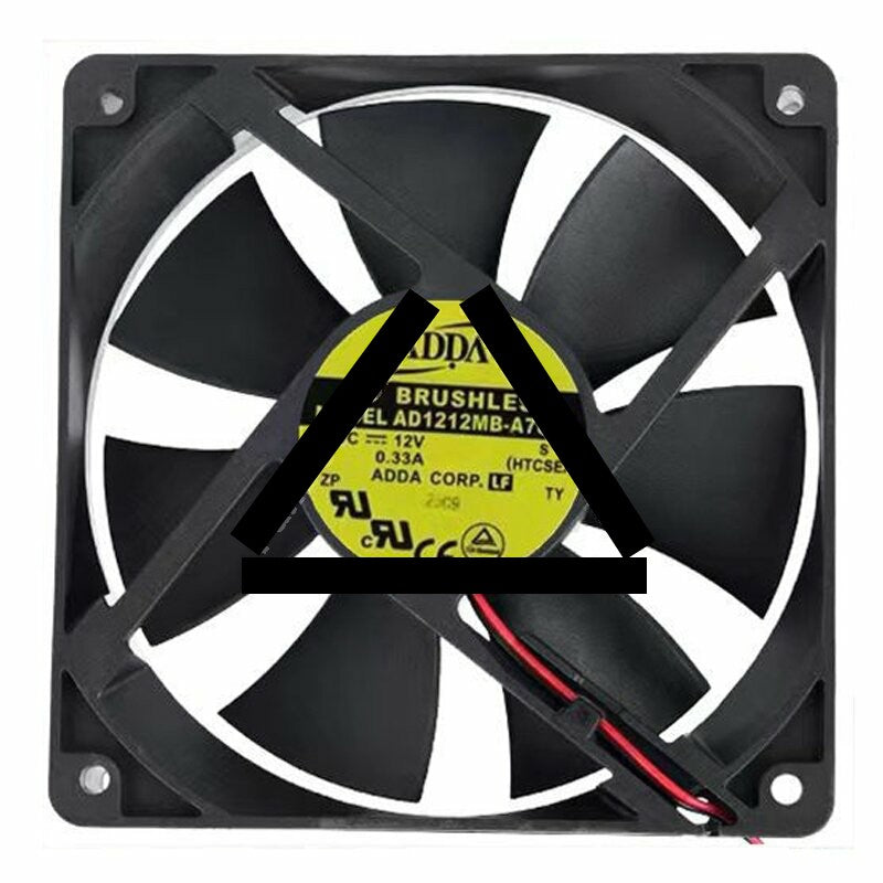 ADDA AD1212MB-A70GL 12V 0.33A 2wires cooling fan