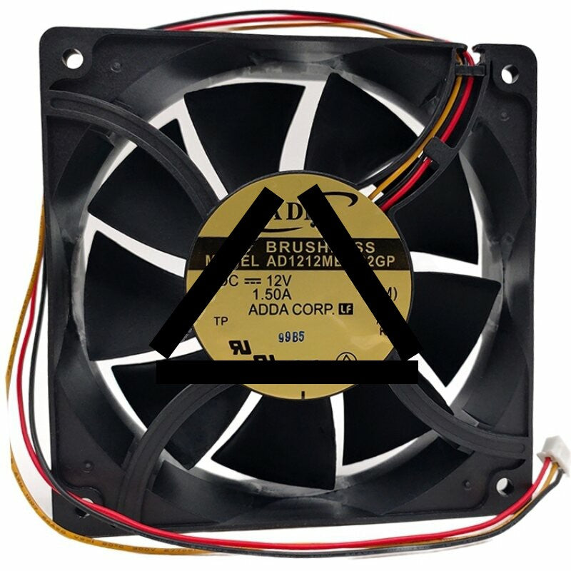 ADDA AD1212MB-F92GP DC 12V 1.50A 12038 Axial Brushless Cooling Fan