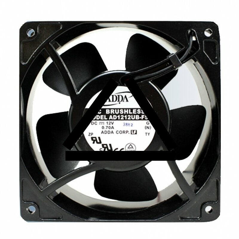 ADDA AD1212UB-F51 DC 12V 0.70A 2 Wires Axial Cooling Fan
