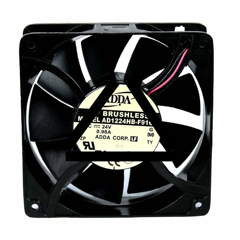 ADDA AD1224HB-F91GP DC 24V 0.98A 2 Wires Axial Cooling Fan