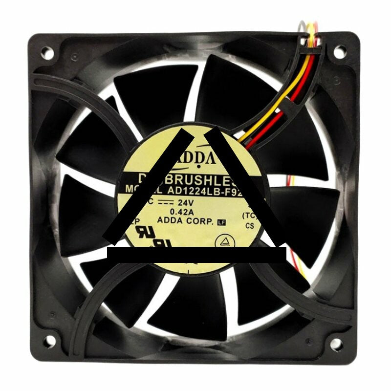 ADDA AD1224LB-F92GP DC 24V 0.42A 12038 Axial Brushless Cooling Fan