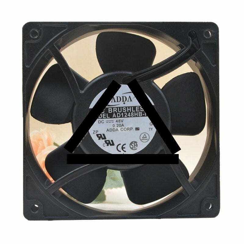 ADDA AD1248HB-F51 DC 48V 0.20A 2 Wires Axial Cooling Fan