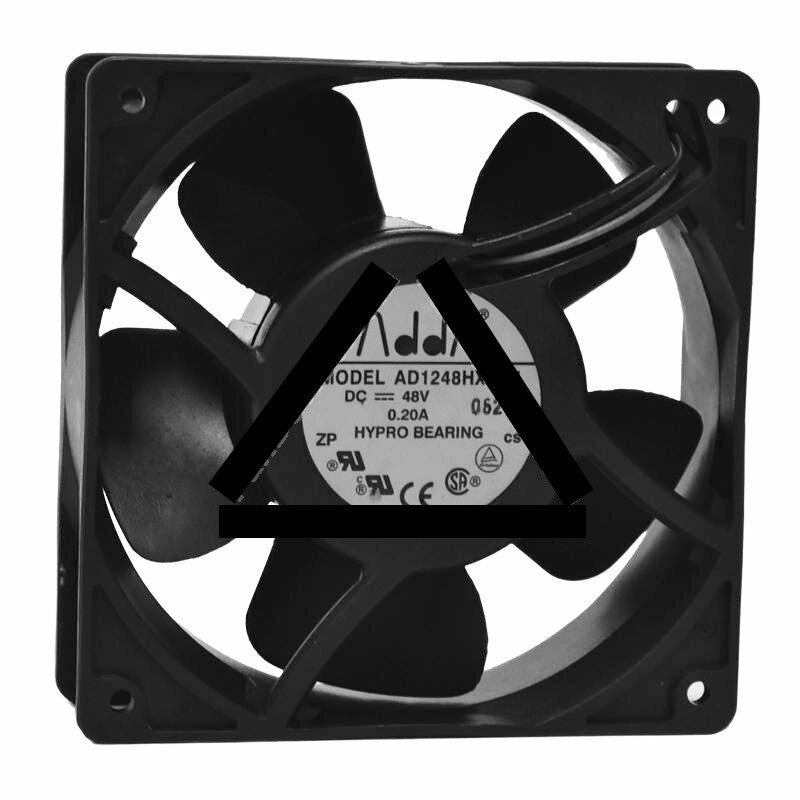 ADDA AD1248HX-F51 DC 48V 0.20A 12038 Axial HYPRO Bearing Cooling Fan