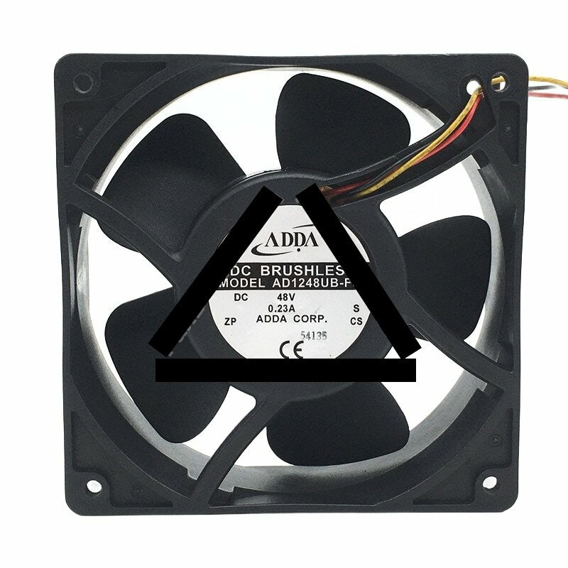 ADDA AD1248UB-F52 DC 48V 0.23A 12038 Axial Brushless Cooling Fan